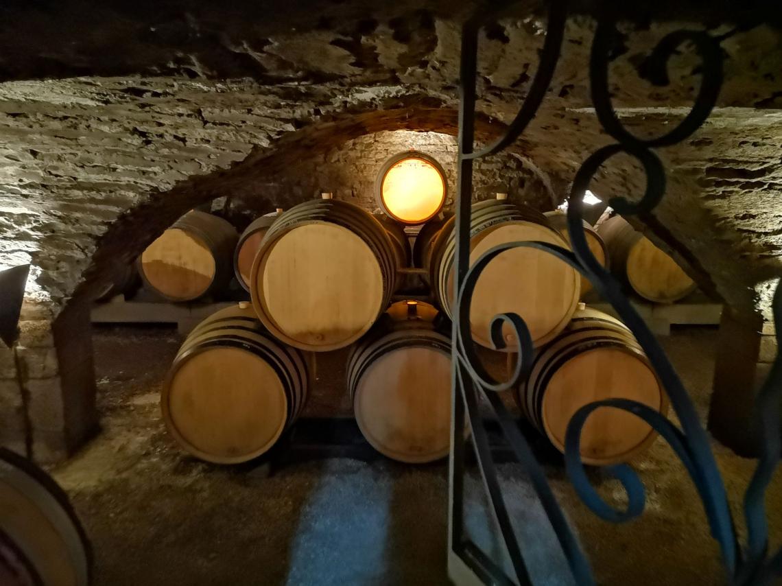 Cave blancs Caveau 4 Clos du Moulin aux Moines - Vue automne (2)