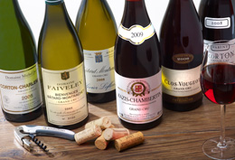 © BIVB / IMAGE & ASSOCIES Bottles of Burgundy wines