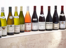 © BIVB / IMAGE & ASSOCIES Bottles of Burgundy wines